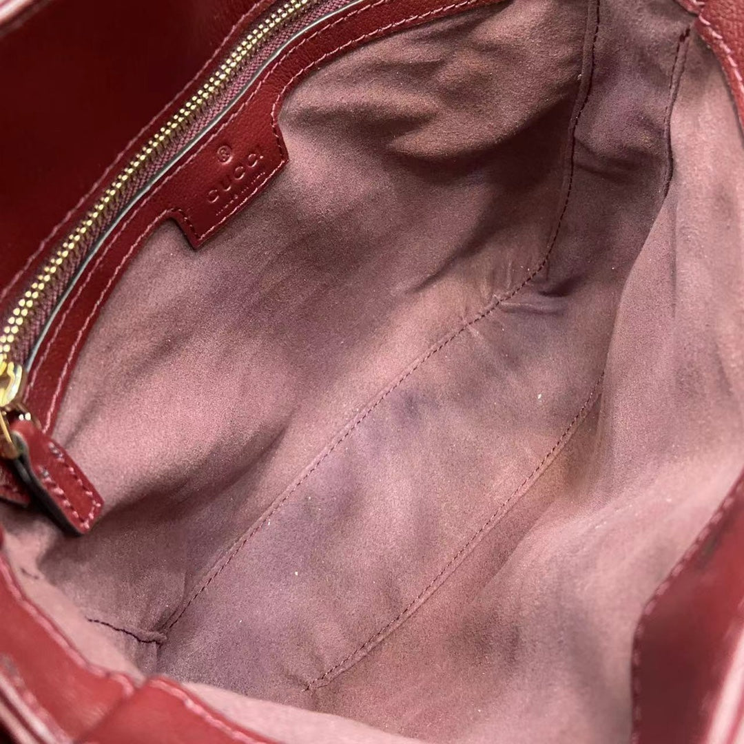 古馳Gucci Diana單背包 經典竹節提手雙G標識時尚百搭女士包包