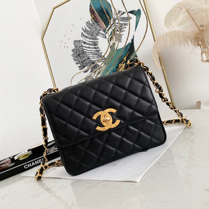 Chanel 香奈兒Vintage絕版大金扣CF