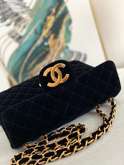 Chanel 香奈兒絕版大金扣包