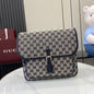 Gucci 古馳兒童GG帆布郵差包