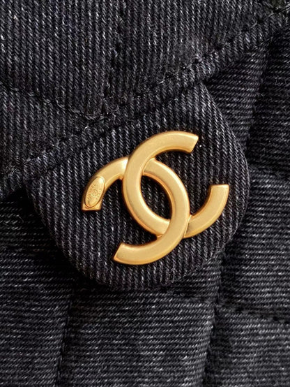 Chanel 香奈兒25p牛仔布嘻哈包